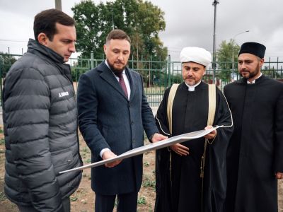 Муфтий Московской области Рушан хазрат Аббясов посетил Щёлковскую соборную мечеть