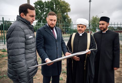 Муфтий Московской области Рушан хазрат Аббясов посетил Щёлковскую соборную мечеть
