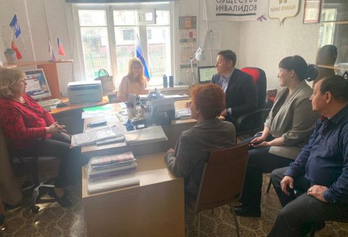 Встреча с представителями Щёлковского отделения Всероссийского общества инвалидов
